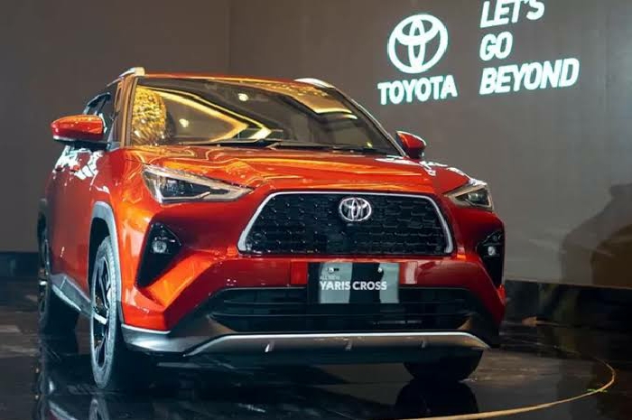 <p>Yaris Cross yang diluncurkan 2023 ini menjadi saingan baru pasar mobil SUV (foto/Toyota) </p>
