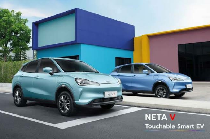 <p>Mobil listrik terbaru yang menarik perhatian dari China adalah Neta V (Foto/Hozon) </p>
