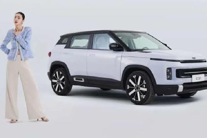 <p>Geely Icon Protagonist menjadi mobil yang cewek banget (Foto/Car News China) </p>