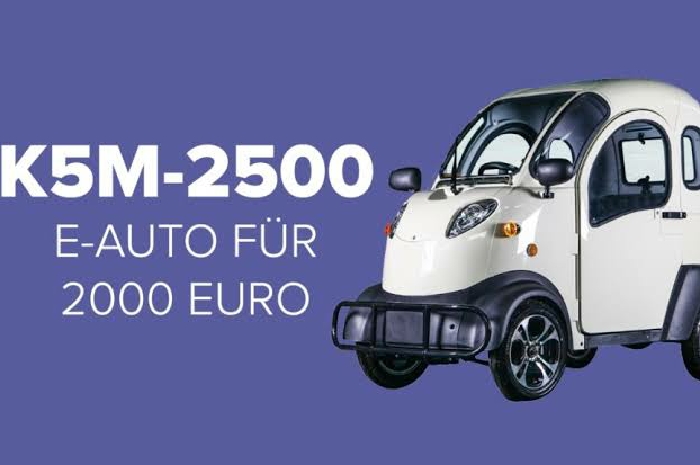 <p>K5M-2500, sebuah mobil listrik yang dikenal sebagai produk unik khas Alibaba (Foto/Alibaba) </p>
