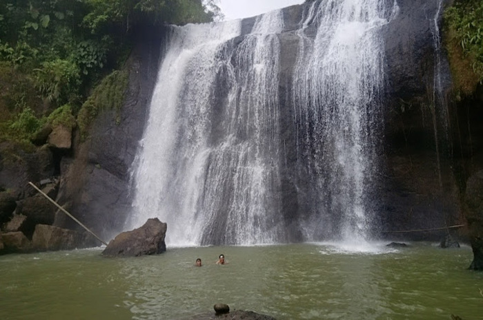 <p>Ket Foto: Foto Curug Cileutak (Foto/Google Maps/Rohimat Pangandaran)	</p>
