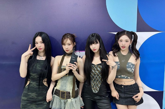 <p>Ket Foto: Aespa akan hadir dalam konser tour di Jakarta pada Juni mendatang (Foto/Instagram/@aespa_official) </p>
