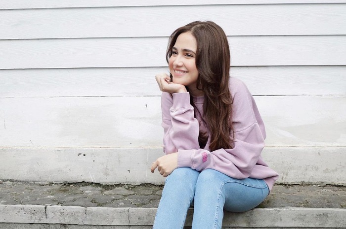 <p>Ket Foto: Syifa Hadju tunjukkan versi dirinya jadi gendut saat mainkan peran di film remake Korea Selatan (Foto/Instagram/@syifahadju) </p>
