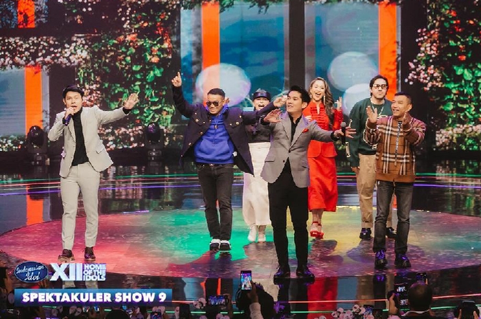 <p>Ket. Aksi nge-Rap Boy William dalam panggung Spekta 9 Indonesian Idol (Foto/Instagram/Indonesian Idol) </p>
