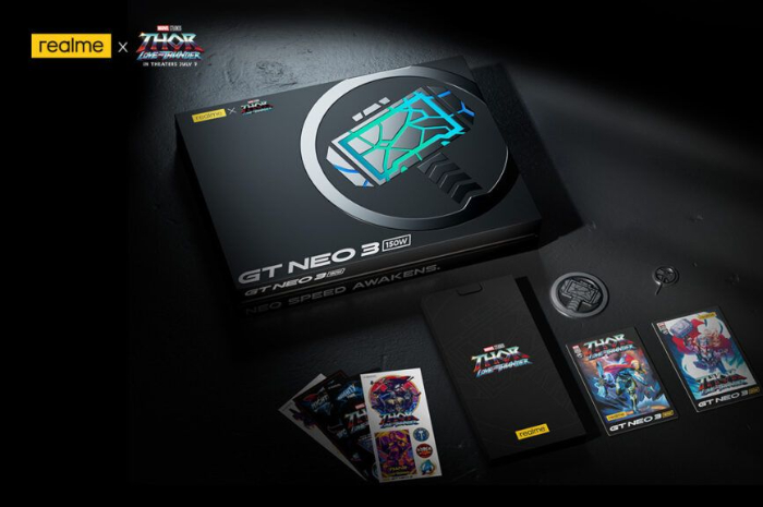 <p>Foto HP Realme GT Neo 3 Thor love and Thunder Edition yang istimewa (foto/website resmi Realme)</p>
