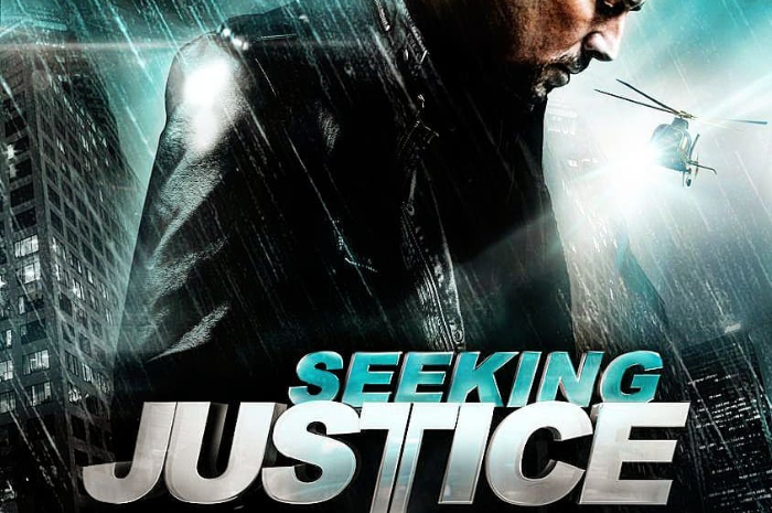<p>Foto poster film Seeking Justice yang menghadirkan penampilan aktor Nicolas Cage (foto/instagram/@lolazbasement)</p>
