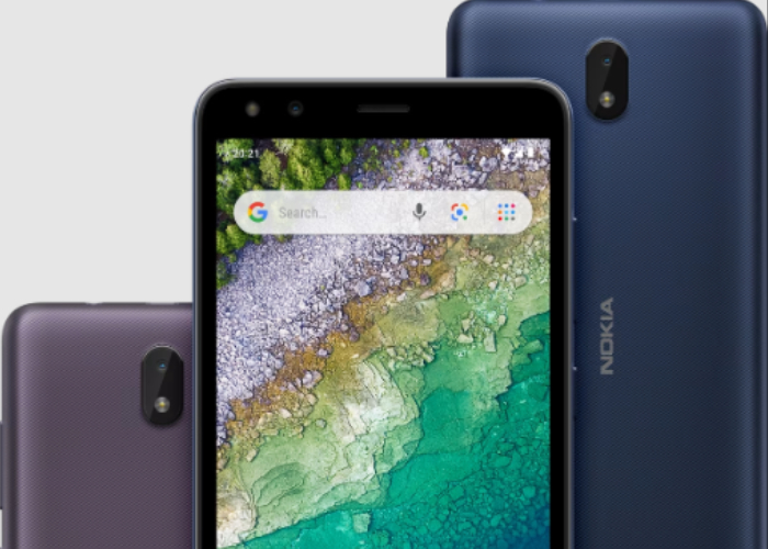 Ket foto: HP Nokia C01 Plus (foto/website resmi Nokia)