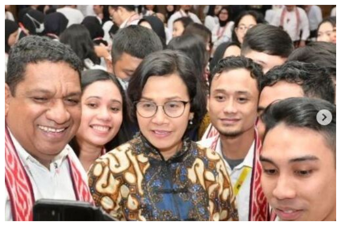 <p>Ket: Menkeu Sri Mulyani (Foto/Ig Sri Mulyani)</p>
