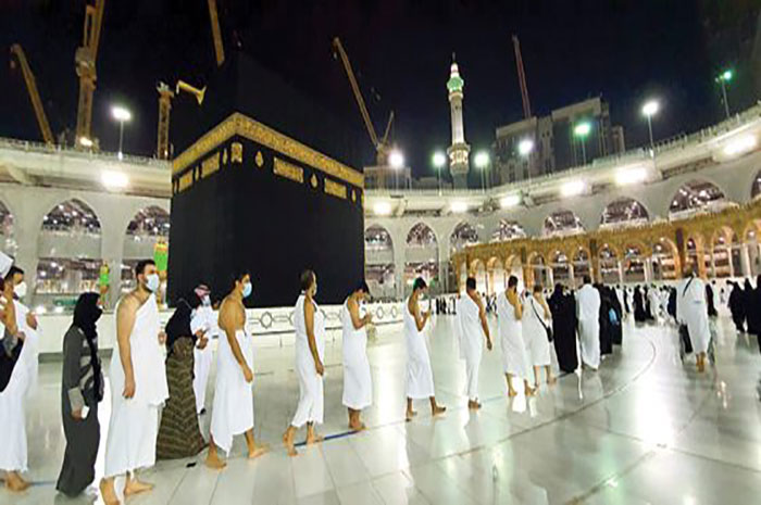 <p>Foto: Illustrasi Jamaah Umrah Indonesia.</p>
