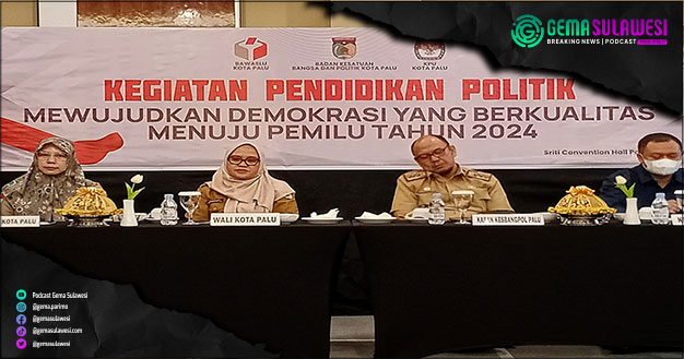 <p>Ket Foto: Kegiatan pendidikan politik kepada masyarakat di Palu (Foto/Facebook Mufida Sabir)</p>
