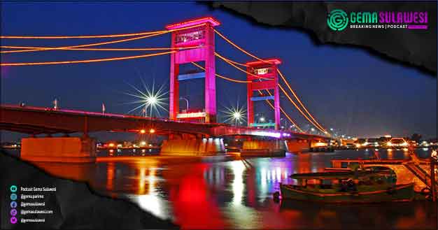 <p>Ket Foto: Jembatan Ampera Palembang. (Foto/Istimewa)</p>
