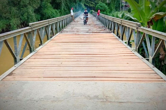 <p>(Foto: Hasil PErbaikan Jembatan Cabang Tiga Bolano Parigi Moutong, Dok, DPUPRP Parimo)</p>
