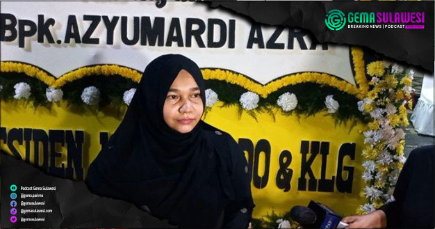 <p>Ket Foto: Keponakan almarhum Armia Putriana (Foto/Warta Kota)</p>