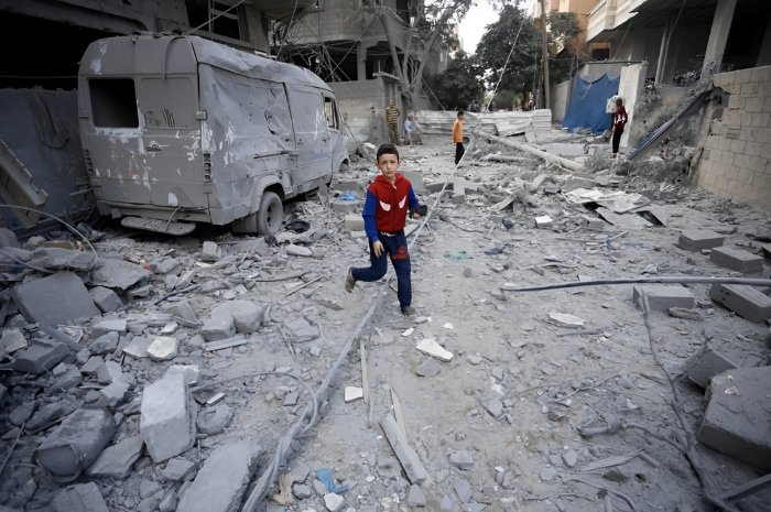 Ket. Foto : Seorang Pakar Nyatakan Israel Tidak Belajar Apapun dari Pendudukan Prancis di Aljazair (Foto/X/@UNRWA)