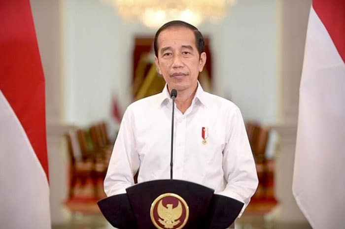 <p>Foto: Presiden Jokowi.<br />
Jokowi Instruksikan Daerah Percepat Capaian Target Vaksinasi.</p>