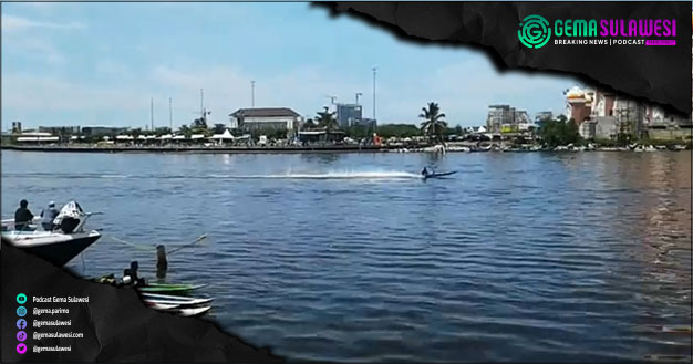 <p>Ket Foto: Kegiantan Lomba Perahu Katinting meriahkan HUT Sulsel ke 353 (Foto/Screenshoot Facebook Raulsism Ramto Tito)</p>
