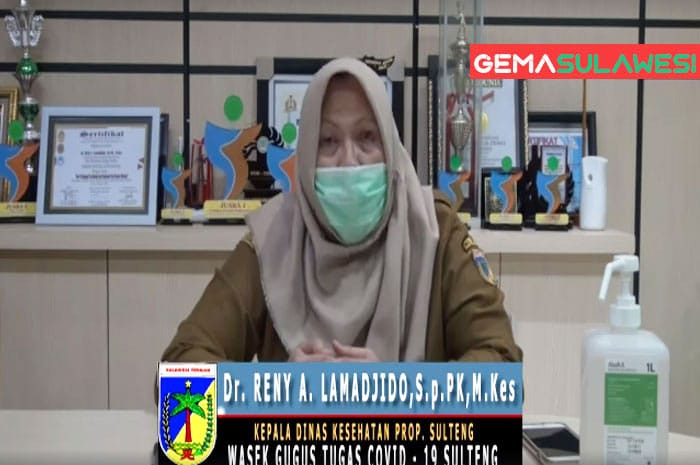 <p>Kadinkes Sulawesi Tengah, dr. Reny A Lamadjido.</p>
