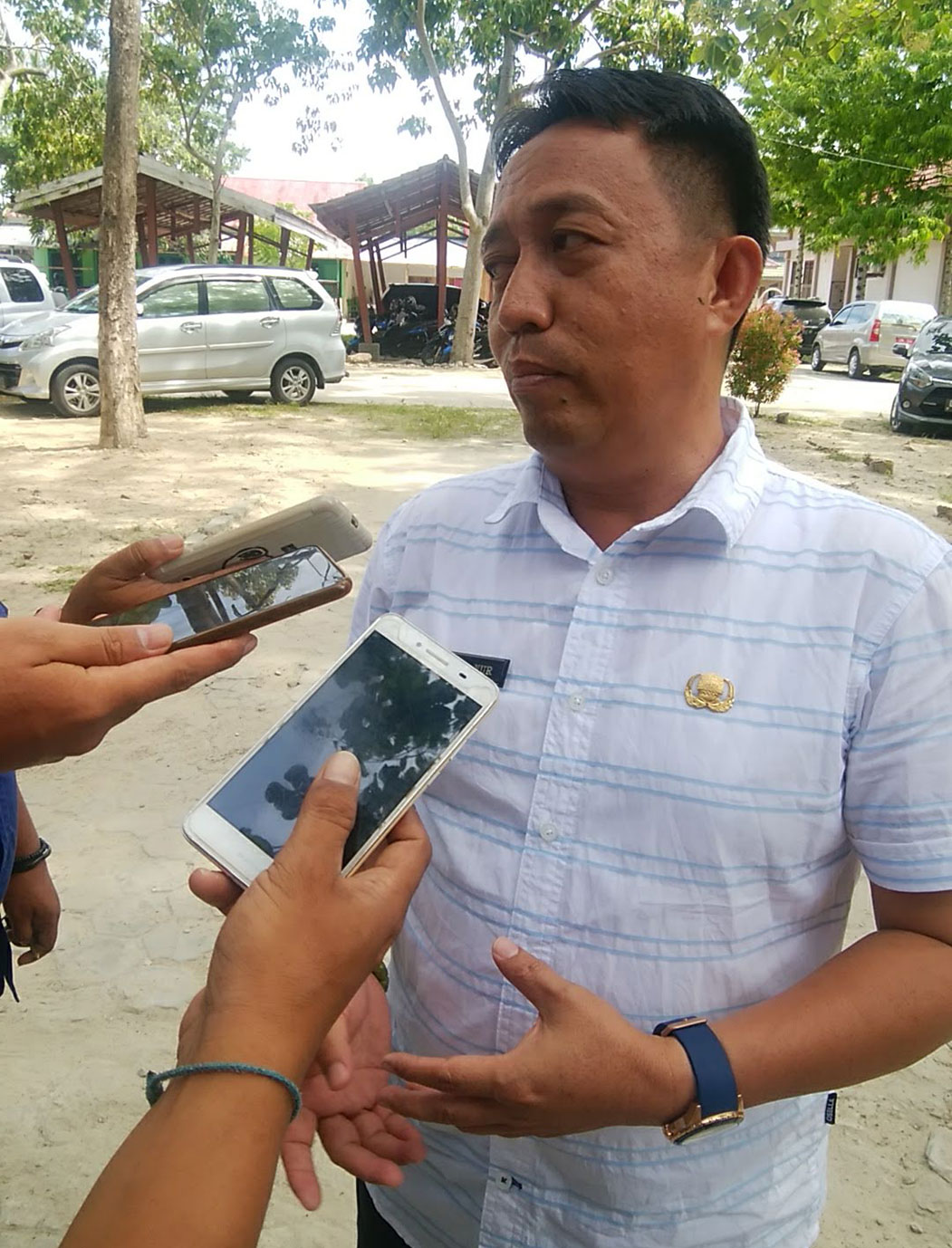 <p>Kadisdikbud Parimo, Adrudin Nur.</p>
