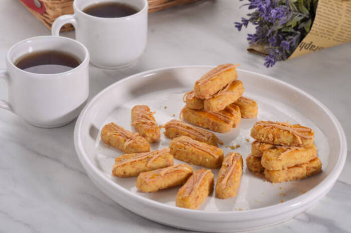 <p>Ket Foto: Ilustrasi foto kue kering kastengel (Foto/Pixabay/Kue kastengel)</p>
