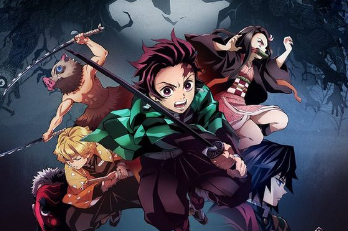 <p>Ket Foto: Kimetsu no Yaiba (Pinterest/@crunchyroll)</p>

