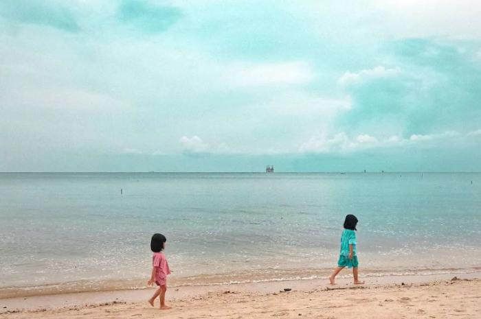 <p>Ket foto: Potret menawan wisata Pantai Tengket yang ada di Bangkalan (Foto/Instagram/putrijennia)</p>
