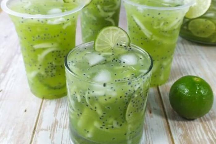 <p>Ket Foto: Resep Es Kuwut (Foto/Pinterest @lenscake)</p>
