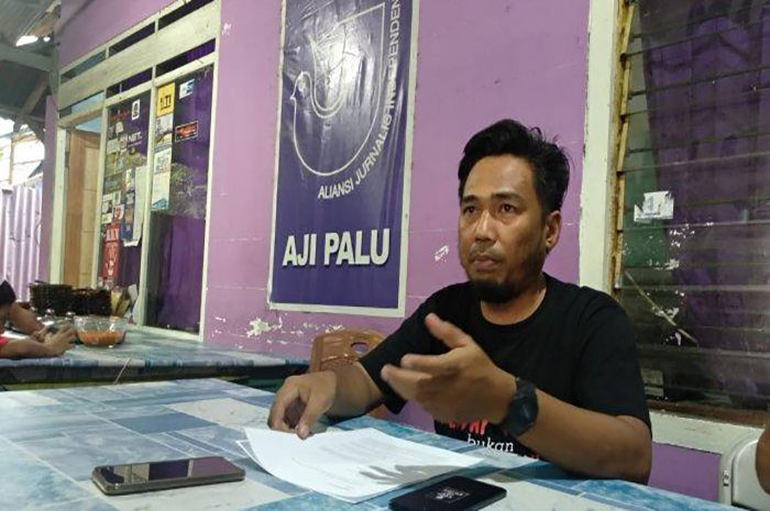 <p>Ketua AJI Sulteng, Muhammad Iqbal.</p>