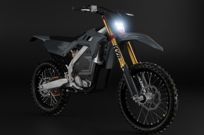 <p>Ket Foto: Foto dari motor trail listrik, Trial Flux Primo (Foto/Twitter/bike4sale)</p>
