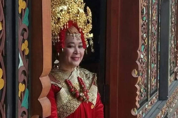 <p>Ket Foto: Foto dari Ibu Titiek Soeharto, mantan istri dari Prabowo Subianto  (Foto/Twitter/Zahra_092)</p>
