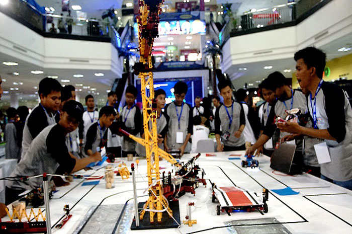 <p>Foto: Kompetisi Robotik Madrasah.</p>