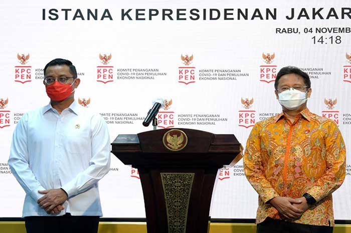 <p>Foto: Press Rilis Satgas PEN di Jakarta.</p>
