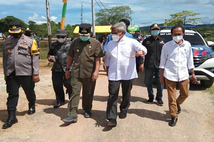 <p>Foto: Kunjungan Kementrian Kelautan ke Parigi Moutong.</p>
