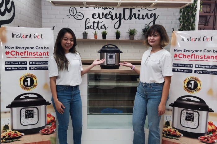 <p>Ket Foto: Launching Produk Multicooker Instant Pot Duo 9-in-1. (Foto/Humas SESA)</p>
