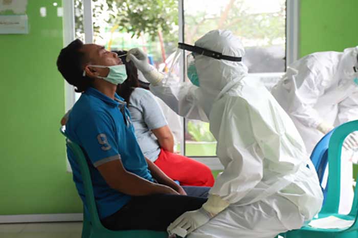 <p>Foto: Layanan Uji Swab</p>
