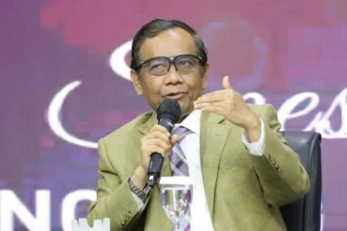 <p>Keterangan Foto : Mahfud MD Menko Polhukam menyebut DPR sebagai markus, (Foto/Instagram/@mohmahfudmd)</p>
