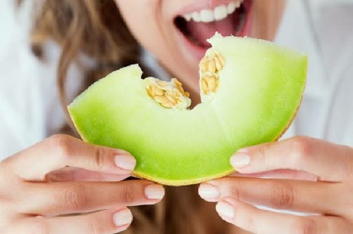 <p>Ket. Makan melon selama Ramadhan, tubuh sehat dan segar (Foto/Freepik) </p>
