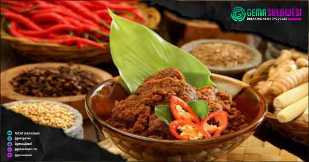 <p>Ket Foto: Makanan khas Padang Rendang (Foto Istimewa)</p>
