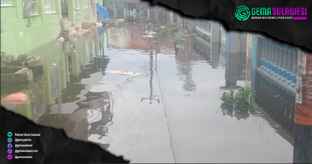 <p>Banjir Kembali Terjadi di Kelurahan Manggala, Kecamatan Manggala, Kota Makassar, Sulawesi Selatan. Foto/Nurul Rahmatun Ummah/gemasulawesi)</p>
