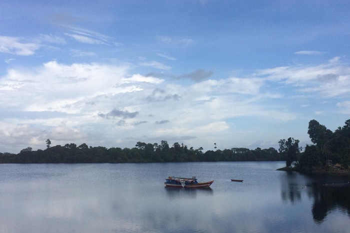 <p>Ket foto: Mengintip keindahan wisata Danau Nibung Bengkulu (Foto/Instagram/gusti___gilang)</p>
