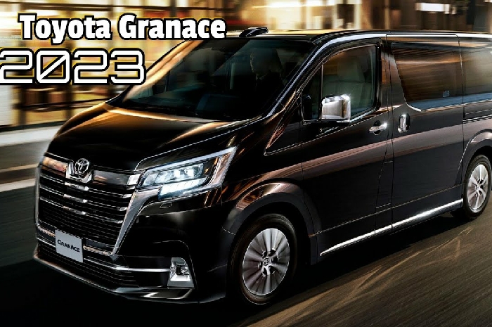 <p>Ket. Tampilan Toyota GranAce 2023, bakal menggeser popularitas Alphard (Foto/Toyota) </p>
