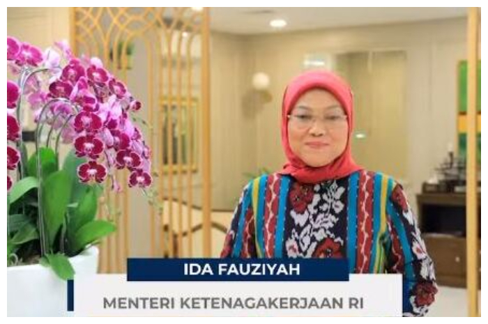 <p>Ket: Menaker (Foto/ig Ida Fauziyah)</p>
