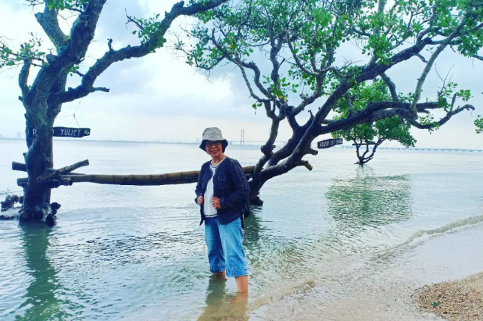 <p>Ket foto: Keindahan wisata Pantai Goa Petapa di Bangkalan Jawa Timur, bikin hati susah move on (Foto/Instagram/endangsrimoelatsih)</p>
