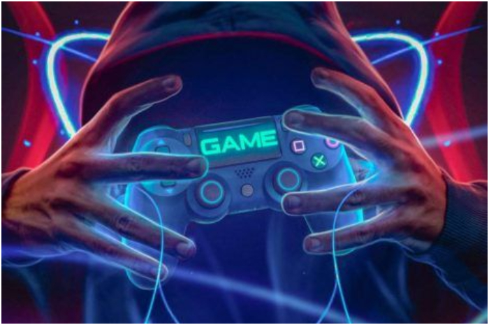 <p>Ket Foto: Ilustrasi Gamer (Pinterest/@iPhonewalpaper)</p>