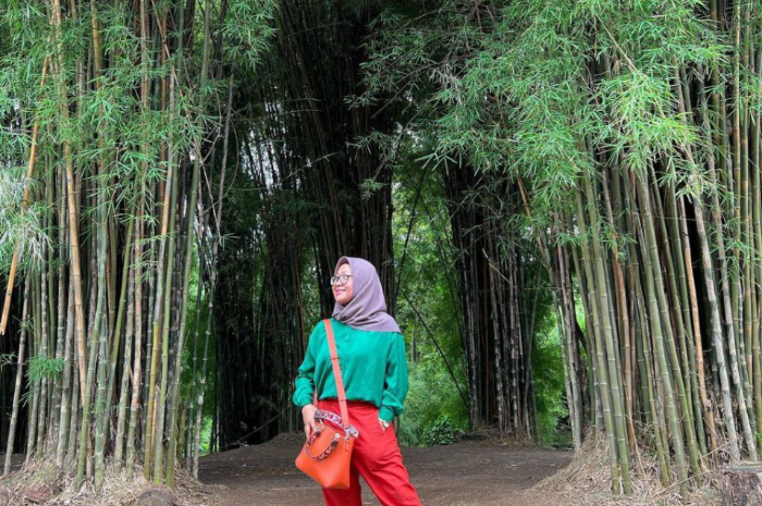 <p>Ket foto: Potret indah wisata Taman Harmoni di Surabaya Jawa Timur (Foto/Instagram/nmeiradiani)</p>
