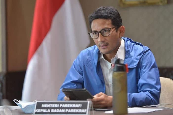 <p>Foto: Menparekraf Sandiaga Uno.</p>
