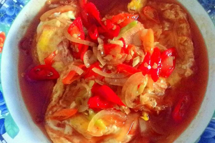 <p>Ket Foto: Resep Telur Saus Pedas Manis (Foto/Pinterest @cookpad)</p>
