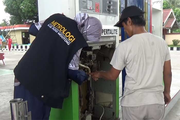 <p>Foto: Tera Ulang sejumlah SPBU di Parigi Moutong, Sulteng.</p>
