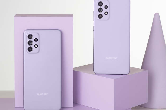 <p>Ket. Foto: HP Samsung Galaxy A52 dengan 5 Kelebihan Sampai Diklaim Memiliki Spesifikasi Cakep yang Kebangetan (Foto/Pinterest)</p>
