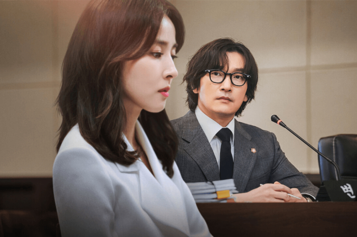<p>Ket. Foto: Potongan Scene Kdrama Divorce Attorney Shin Episode 1 (Foto/Pinterest)</p>
