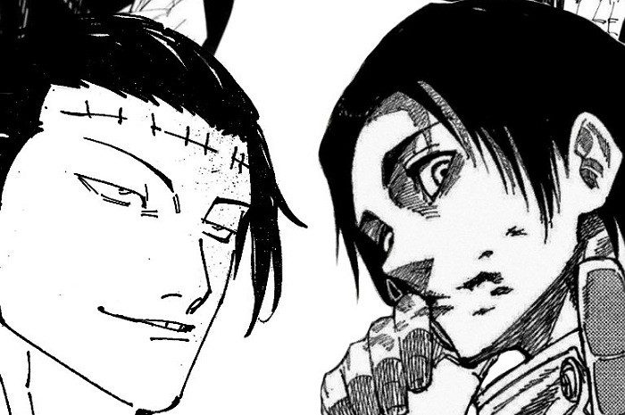 <p>Ket Foto: Foto dari art manga Jujutsu Kaisen, Karakter Yuta vs Kenjaku (Foto/Twitter/howdyyonlinea)</p>
